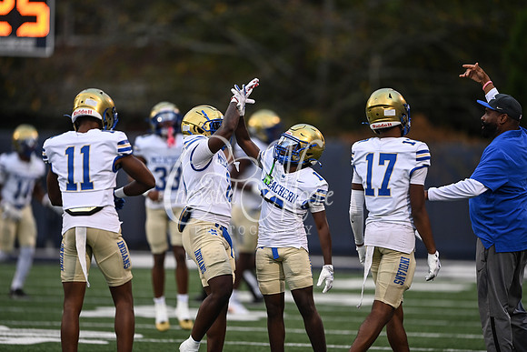 Class AAAAAA football action with Marietta taking on McEachern in their home opener