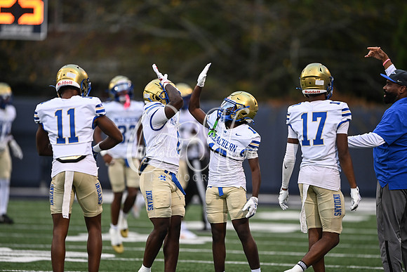 Class AAAAAA football action with Marietta taking on McEachern in their home opener