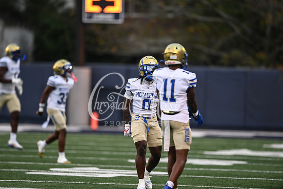 Class AAAAAA football action with Marietta taking on McEachern in their home opener