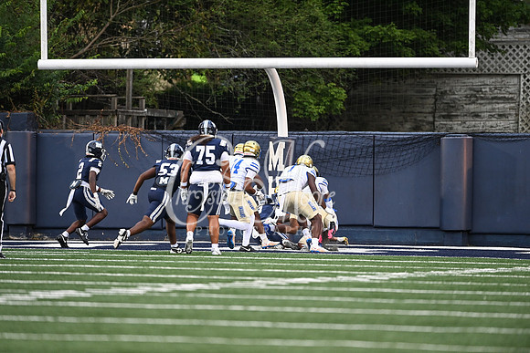 Class AAAAAA football action with Marietta taking on McEachern in their home opener