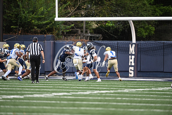 Class AAAAAA football action with Marietta taking on McEachern in their home opener