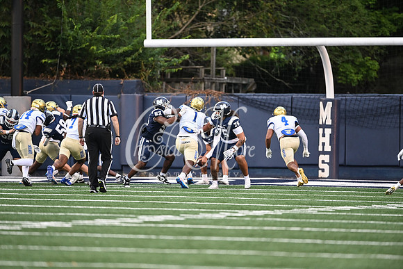 Class AAAAAA football action with Marietta taking on McEachern in their home opener