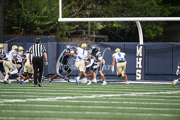Class AAAAAA football action with Marietta taking on McEachern in their home opener