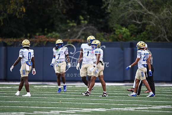 Class AAAAAA football action with Marietta taking on McEachern in their home opener