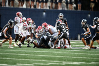 Class AAAAAA football action with Marietta taking on Hillgrove