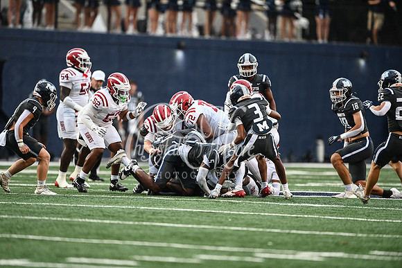 Class AAAAAA football action with Marietta taking on Hillgrove