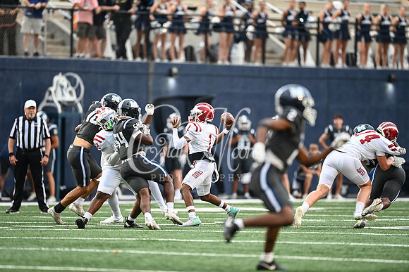 Class AAAAAA football action with Marietta taking on Hillgrove