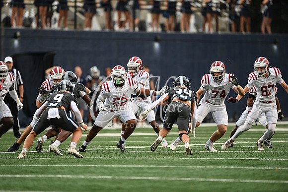 Class AAAAAA football action with Marietta taking on Hillgrove