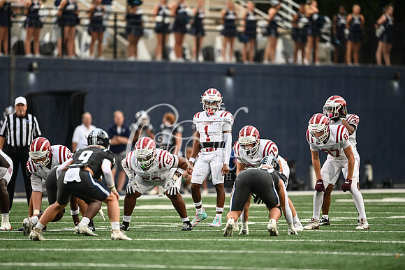 Class AAAAAA football action with Marietta taking on Hillgrove