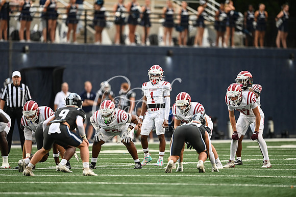 Class AAAAAA football action with Marietta taking on Hillgrove