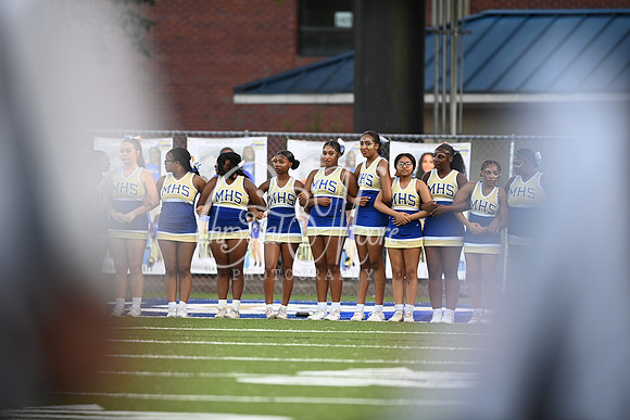 Class AAAAAA football action with McEachern taking on Campbell