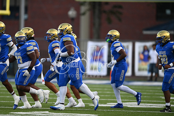 Class AAAAAA football action with McEachern taking on Campbell