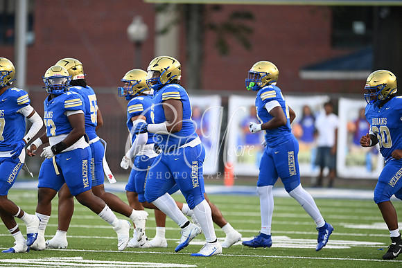 Class AAAAAA football action with McEachern taking on Campbell