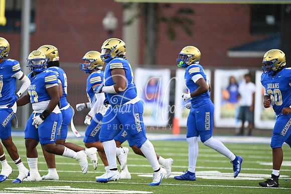 Class AAAAAA football action with McEachern taking on Campbell