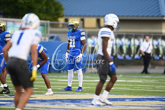 Class AAAAAA football action with McEachern taking on Campbell
