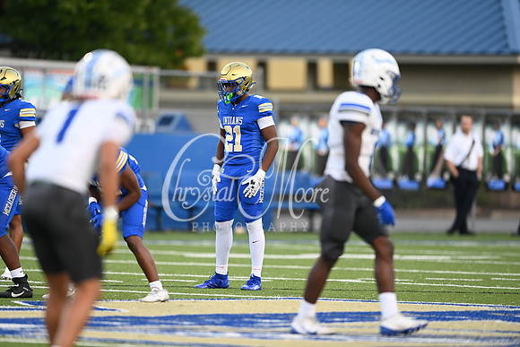 Class AAAAAA football action with McEachern taking on Campbell