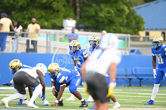 Class AAAAAA football action with McEachern taking on Campbell