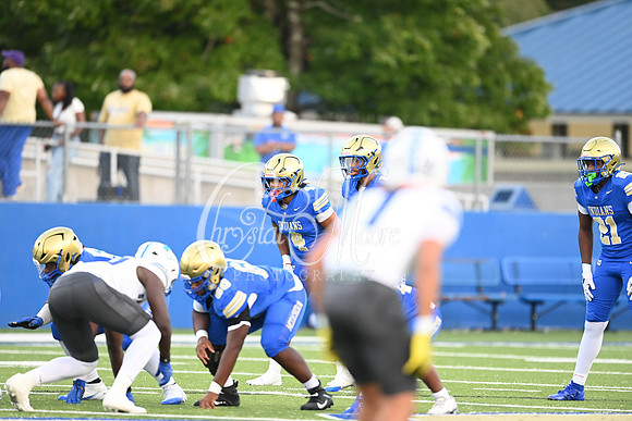 Class AAAAAA football action with McEachern taking on Campbell