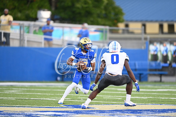 Class AAAAAA football action with McEachern taking on Campbell
