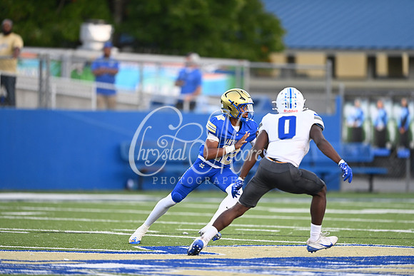 Class AAAAAA football action with McEachern taking on Campbell