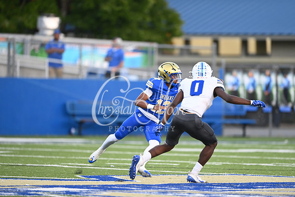 Class AAAAAA football action with McEachern taking on Campbell