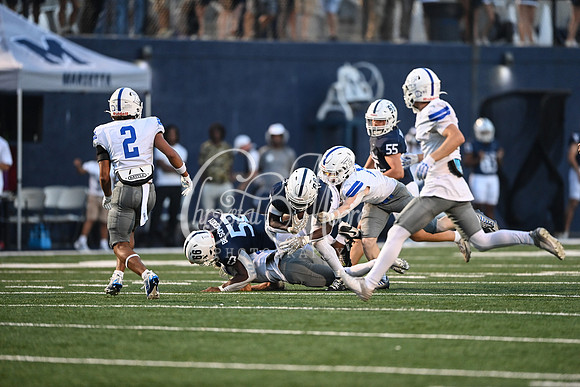 Class AAAAAA football action with Marietta taking on Etowah