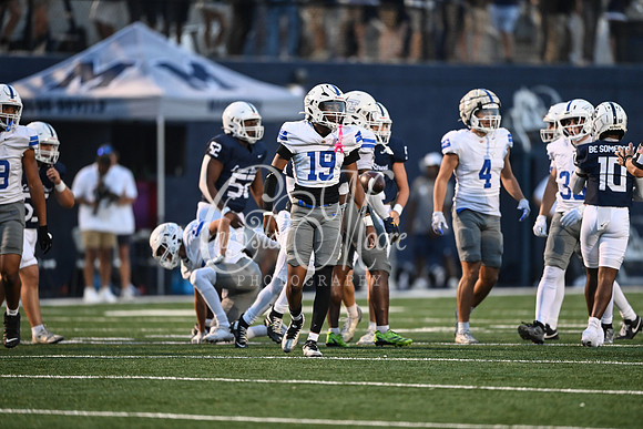 Class AAAAAA football action with Marietta taking on Etowah