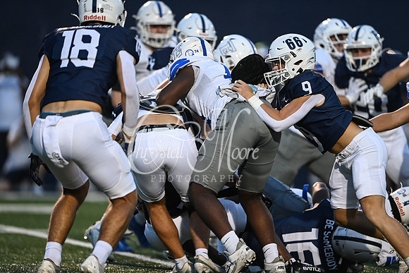Class AAAAAA football action with Marietta taking on Etowah