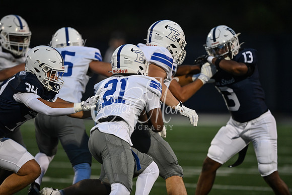 Class AAAAAA football action with Marietta taking on Etowah