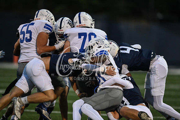 Class AAAAAA football action with Marietta taking on Etowah