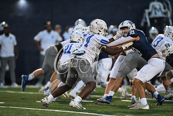Class AAAAAA football action with Marietta taking on Etowah