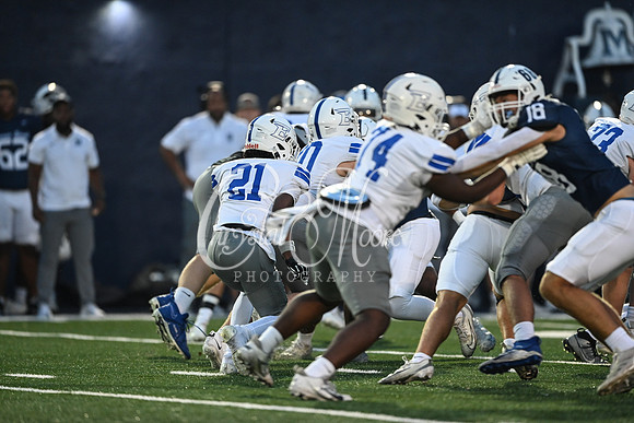 Class AAAAAA football action with Marietta taking on Etowah