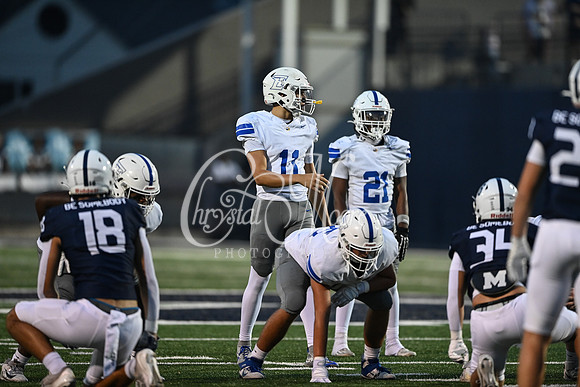 Class AAAAAA football action with Marietta taking on Etowah