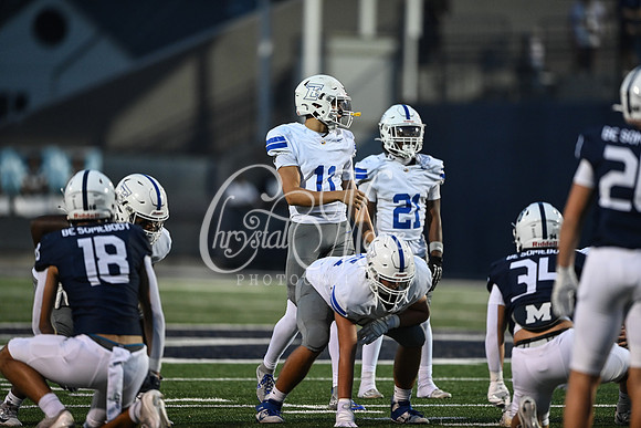 Class AAAAAA football action with Marietta taking on Etowah