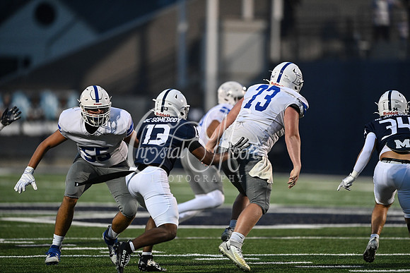 Class AAAAAA football action with Marietta taking on Etowah