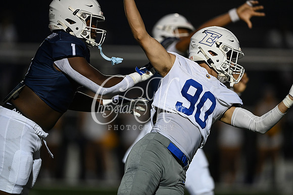 Class AAAAAA football action with Marietta taking on Etowah
