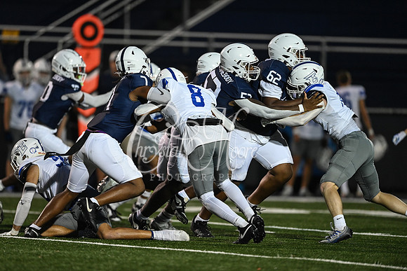 Class AAAAAA football action with Marietta taking on Etowah