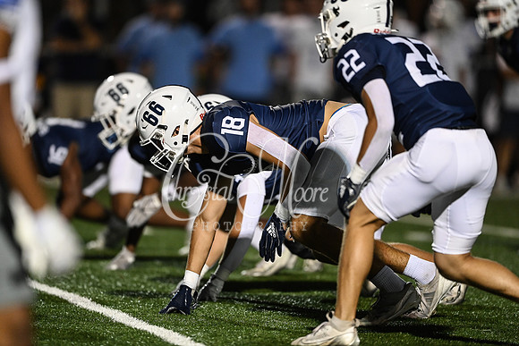 Class AAAAAA football action with Marietta taking on Etowah