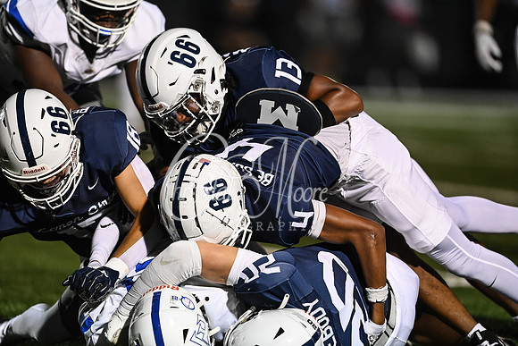 Class AAAAAA football action with Marietta taking on Etowah