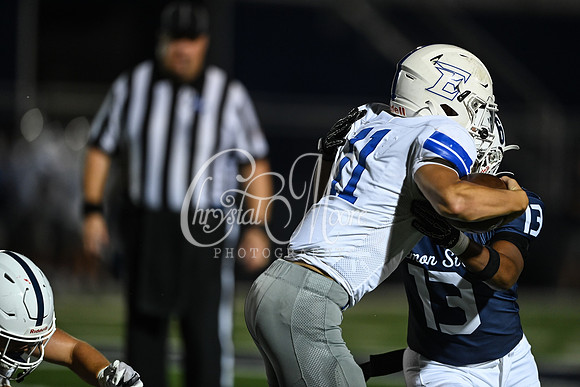 Class AAAAAA football action with Marietta taking on Etowah