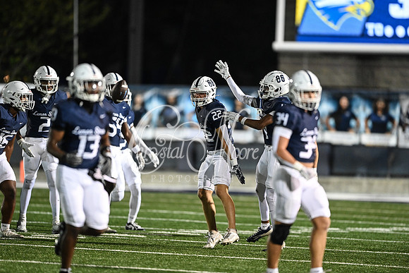 Class AAAAAA football action with Marietta taking on Etowah