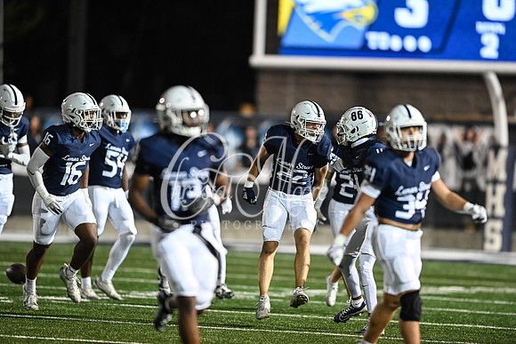 Class AAAAAA football action with Marietta taking on Etowah