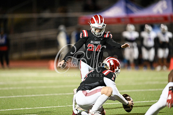Hillgrove vs Peachtree Ridge during second round GHSA 6A State Football Playoffs