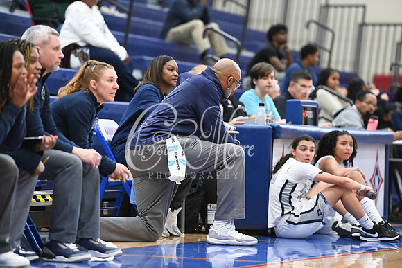 6A Marietta vs 6A North Paulding during Region 5 semi-finals girls basketball tournament