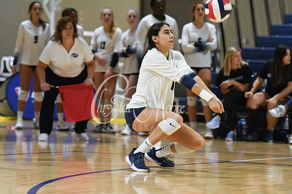 Pace Academy vs Gordon Lee High School during 2021 GHSA State 2A-1A Public Volleyball State Championship