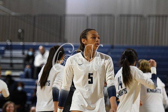 Pace Academy vs Gordon Lee High School during 2021 GHSA State 2A-1A Public Volleyball State Championship
