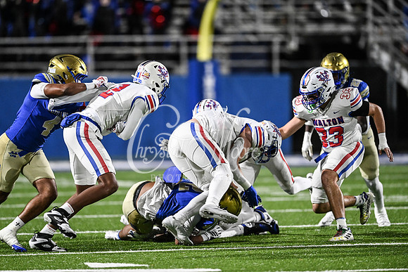 First round GHSA Class AAAAAA football action with McEachern taking on Walton