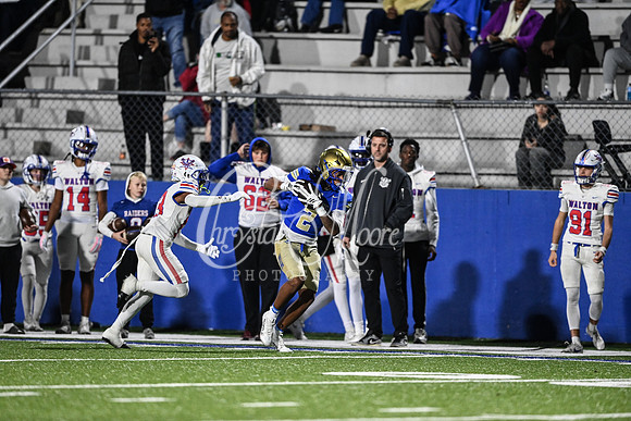 First round GHSA Class AAAAAA football action with McEachern taking on Walton