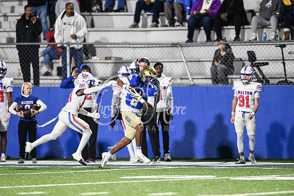 First round GHSA Class AAAAAA football action with McEachern taking on Walton