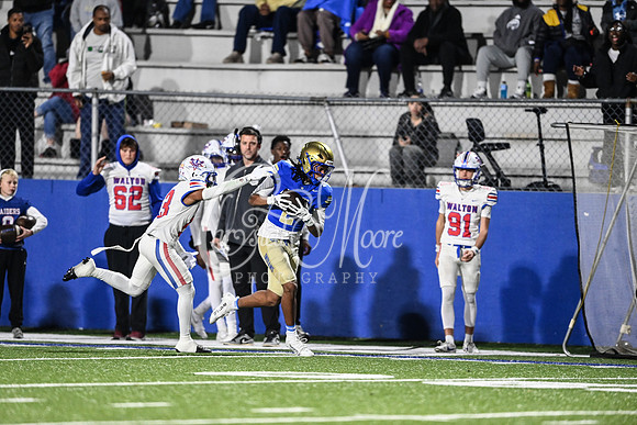 First round GHSA Class AAAAAA football action with McEachern taking on Walton
